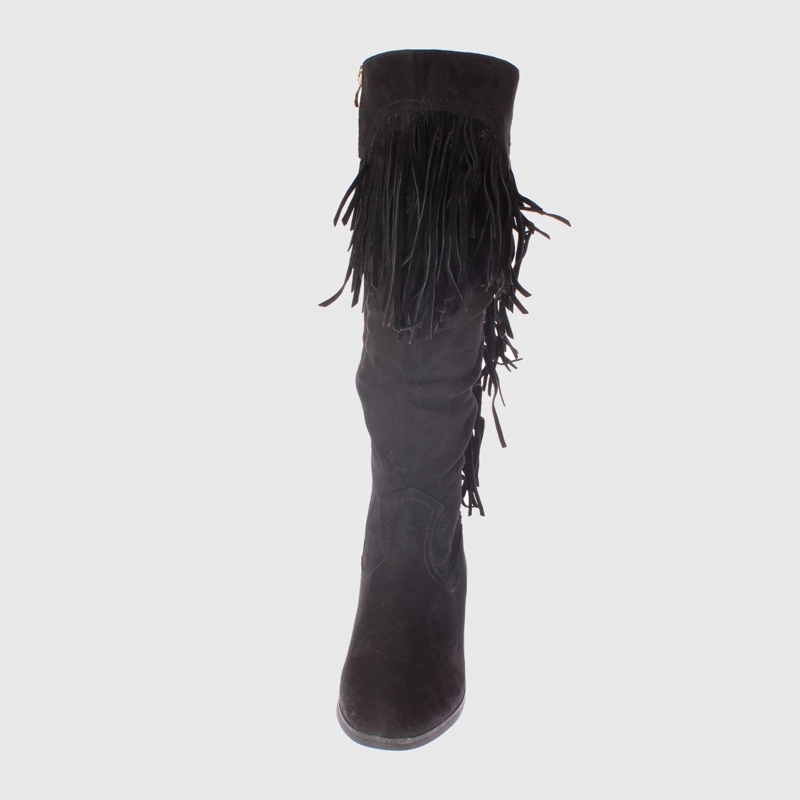BOTAS MUJER VÍA FRANCA NEGRO FLECOS ART. 5Y32BLACK - 3