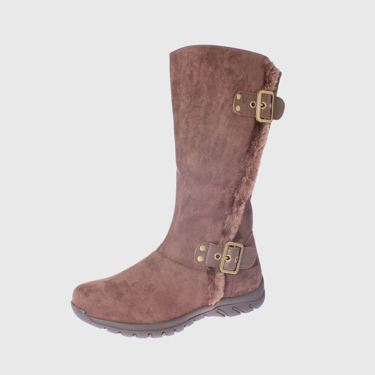 BOTAS MUJER VÍA FRANCA CAFÉ 2 HEBILLAS CELLINA ART. 521JS01BROWN - 2