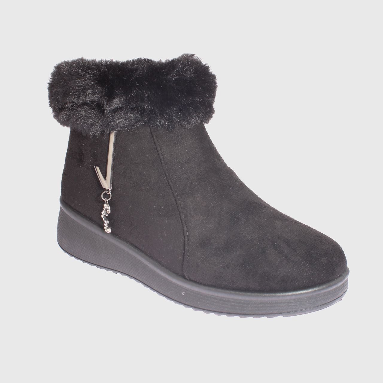 Ripley - BOTA PIEL NEGRO VÍA FRANCA ART. 52203B0067BLACK