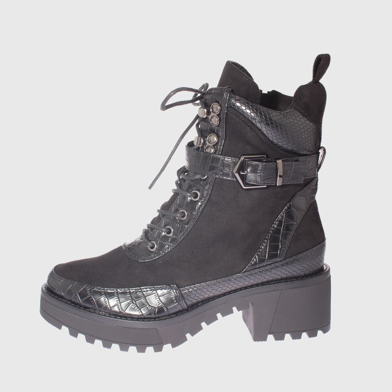 BOTÍN NEGRO ARMY CELLINA ART. 519JS02BLACK CASUAL - 2