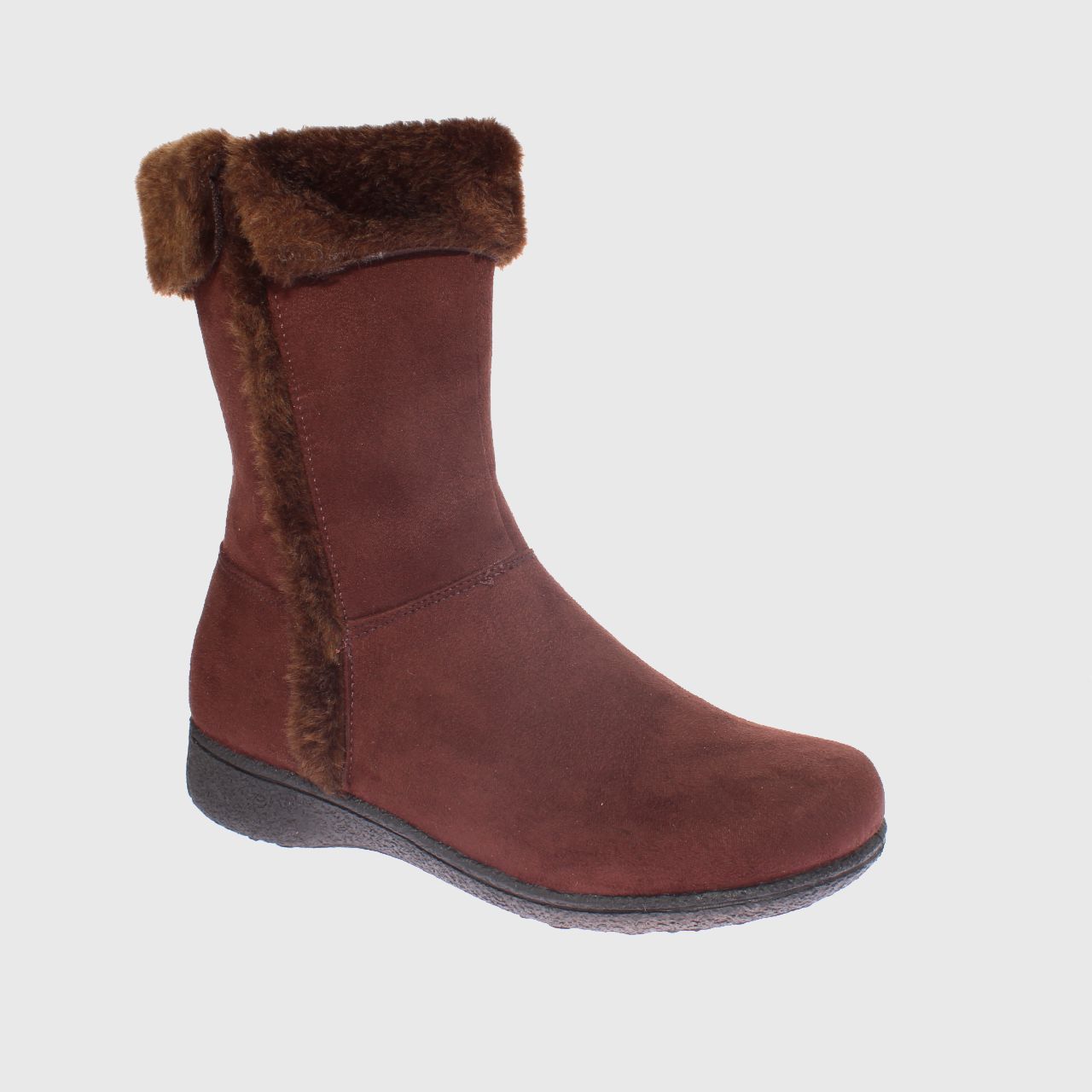 BOTAS MUJER VÍA FRANCA CAFÉ PIEL MARCHE ART. 5NH039BROWN - 1