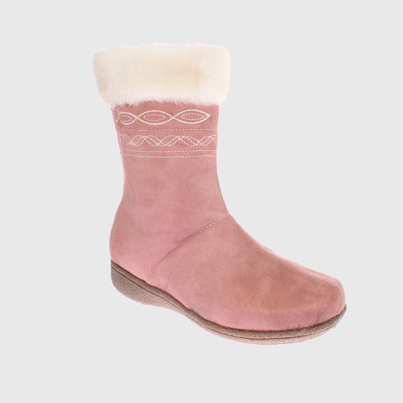 BOTAS NIÑA VÍA FRANCA ROSA PIEL MARCHE ART. 3NH037PINK - 1