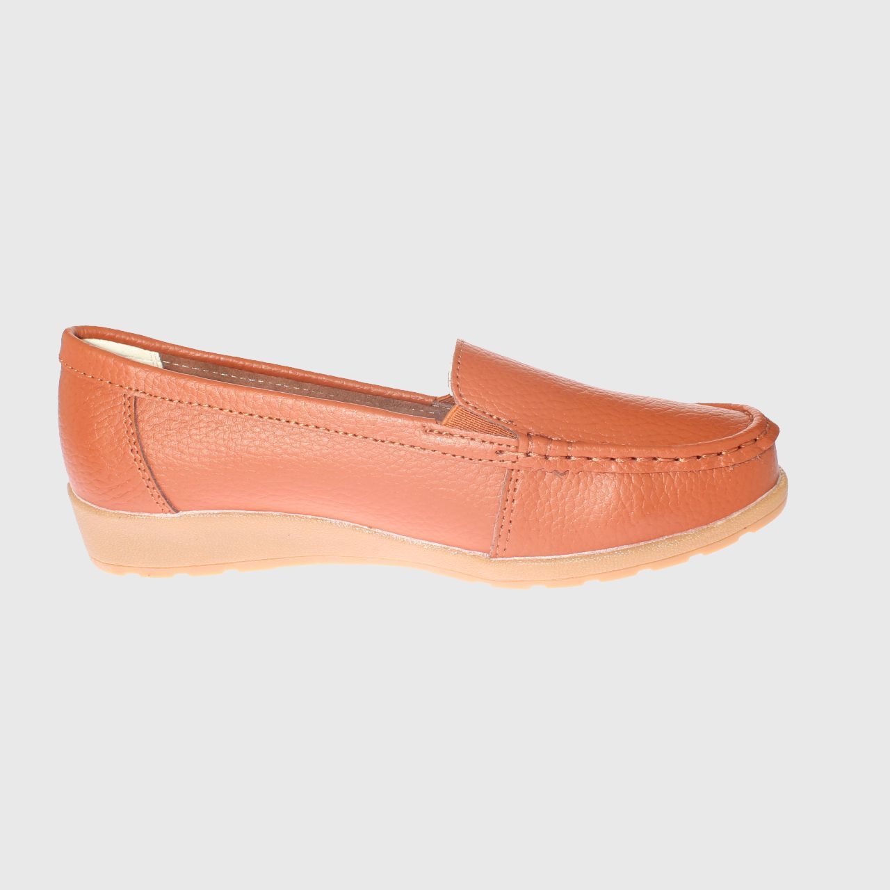 MOCASINES MUJER VIA FRANCA CUERO CAMEL MARCHE ART. 5LO120 - 4