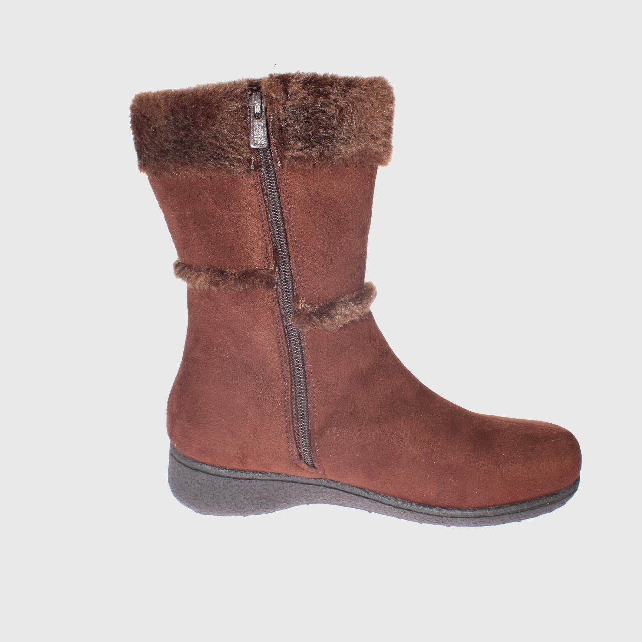 BOTAS MUJER VÍA FRANCA CAFÉ PIEL MARCHE ART. 5NH036BROWN - 4