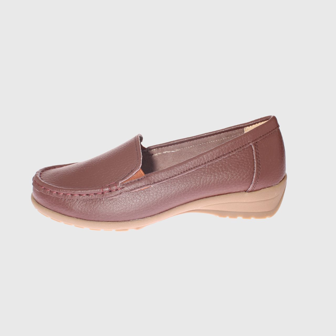 MOCASINES MUJER VIA FRANCA CUERO CAFÉ MARCHE ART. 5LO434BROWN - 2