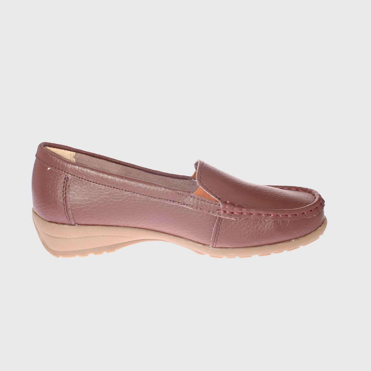 MOCASINES MUJER VIA FRANCA CUERO CAFÉ MARCHE ART. 5LO434BROWN - 4