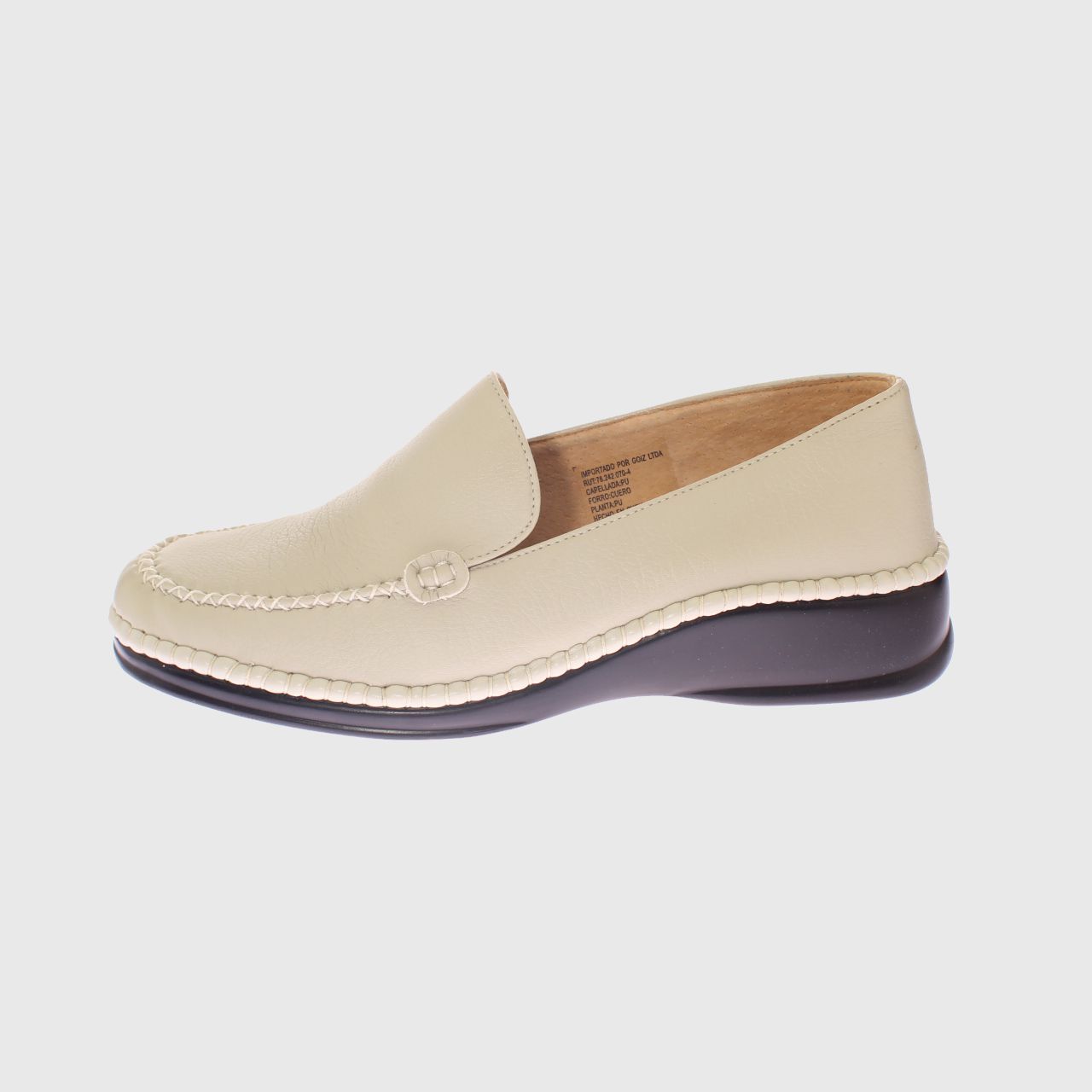 MOCASINES MUJER VIA FRANCA HUESO MARCHE ART. 55634BONE - 2