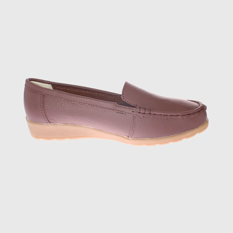 MOCASINES MUJER VIA FRANCA CUERO CAFÉ MARCHE ART. 5LO120BROWN - 4