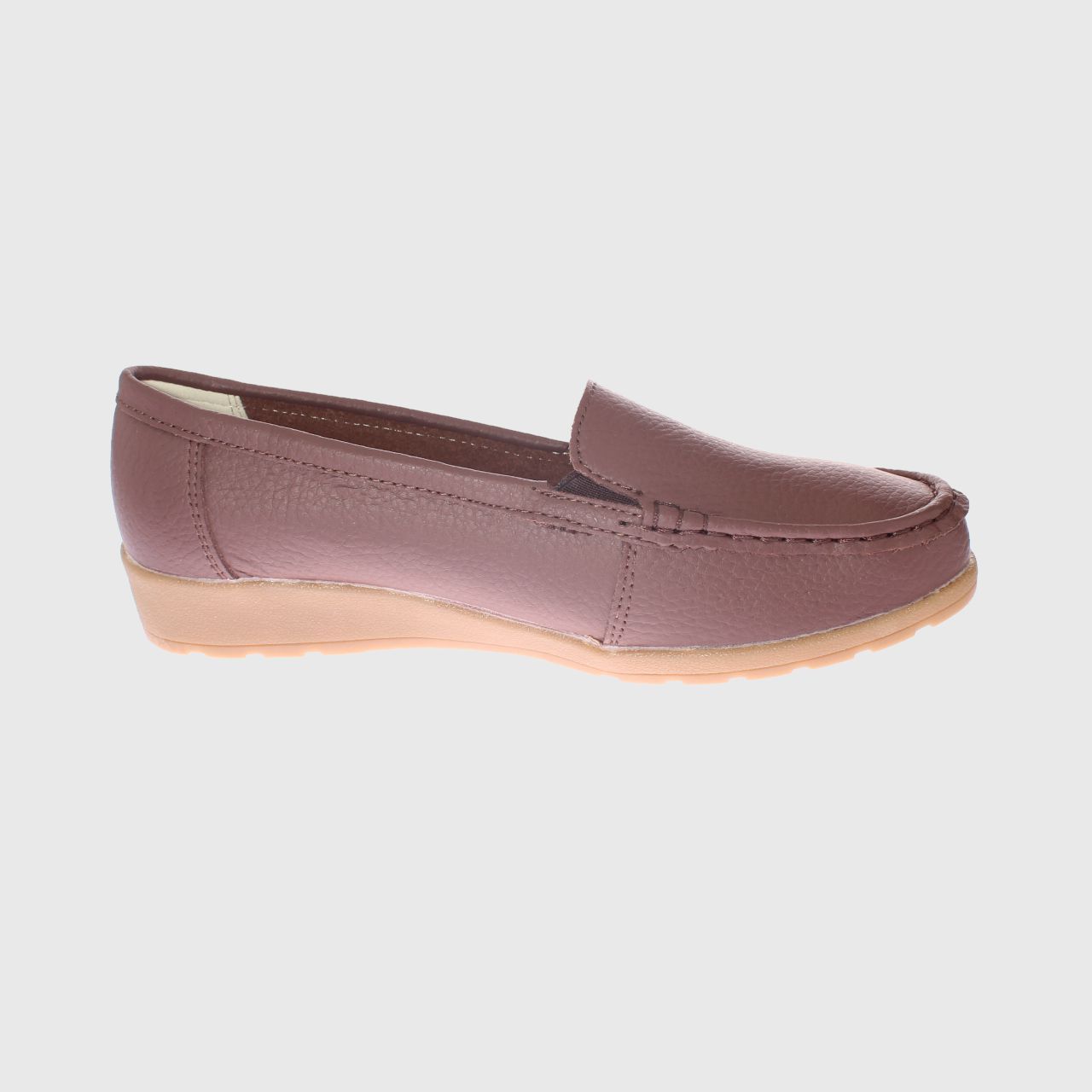 MOCASINES MUJER VIA FRANCA CUERO CAFÉ MARCHE ART. 5LO120BROWN - 4