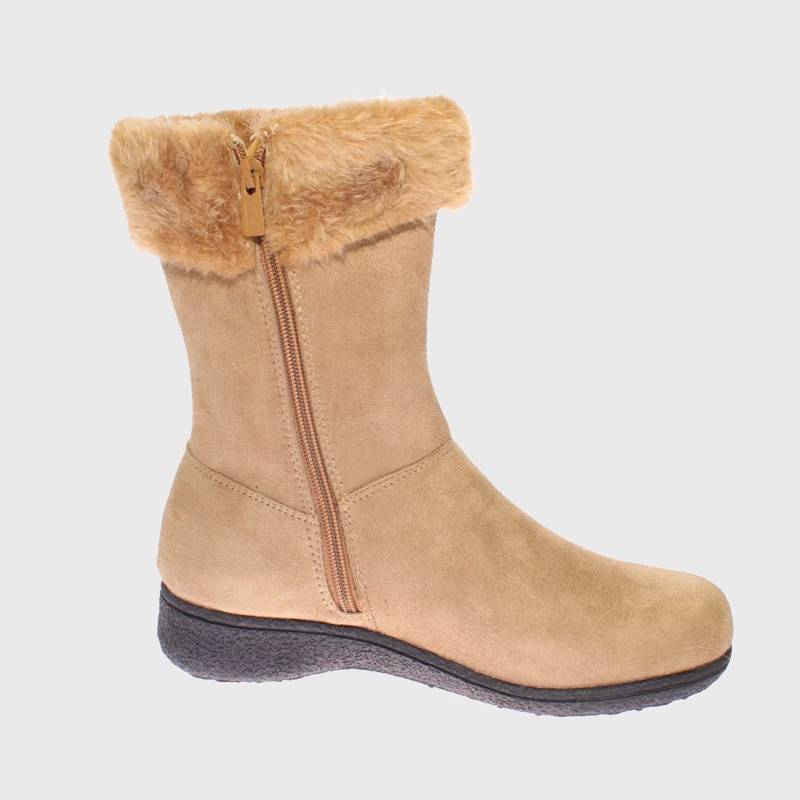 BOTA PIEL BEIGE MARCHE ART. 5NH039BEIGE - 4
