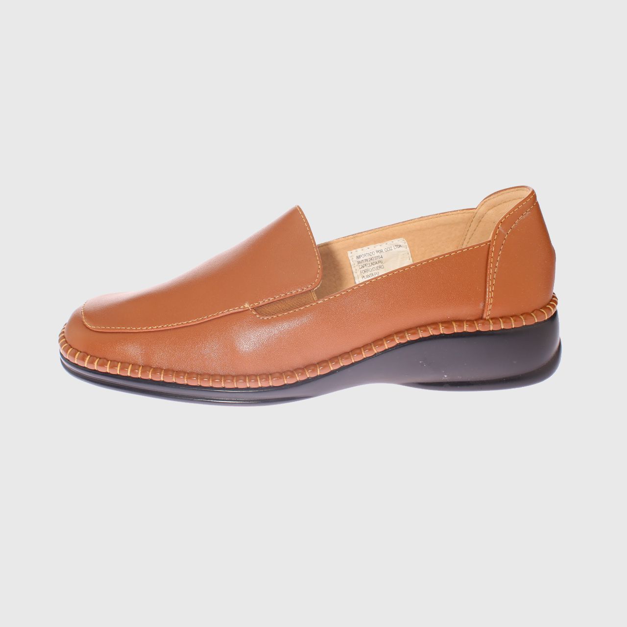 MOCASINES MUJER VIA FRANCA TOSTADO MARCHE ART. 5L003704ATAN - 2