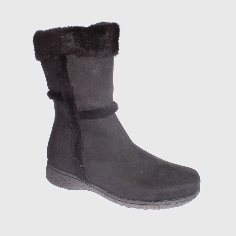 BOTAS MUJER VÍA FRANCA NEGRO PIEL MARCHE ART. 5NH036BLACK - 1