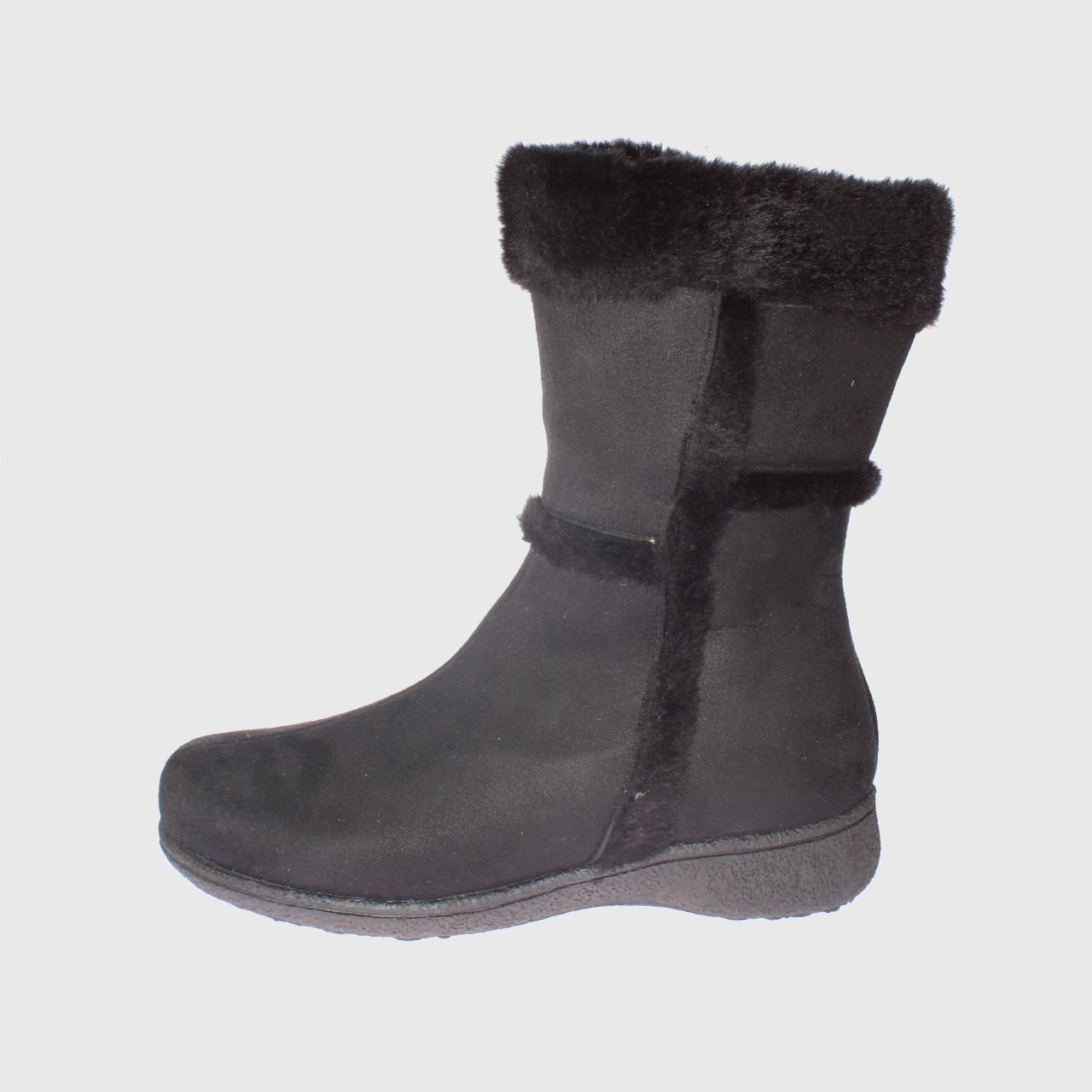 BOTAS MUJER VÍA FRANCA NEGRO PIEL MARCHE ART. 5NH036BLACK - 2