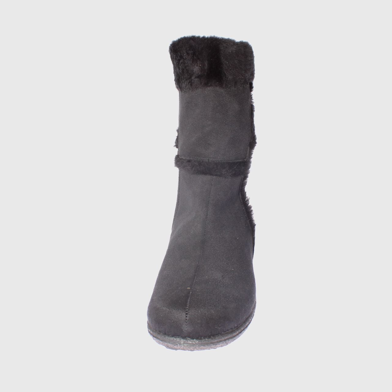 BOTAS MUJER VÍA FRANCA NEGRO PIEL MARCHE ART. 5NH036BLACK - 3