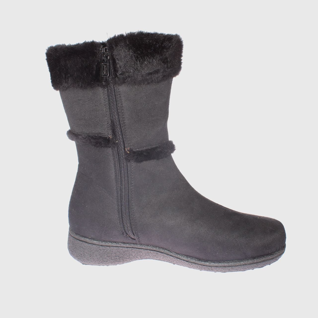 BOTAS MUJER VÍA FRANCA NEGRO PIEL MARCHE ART. 5NH036BLACK - 4