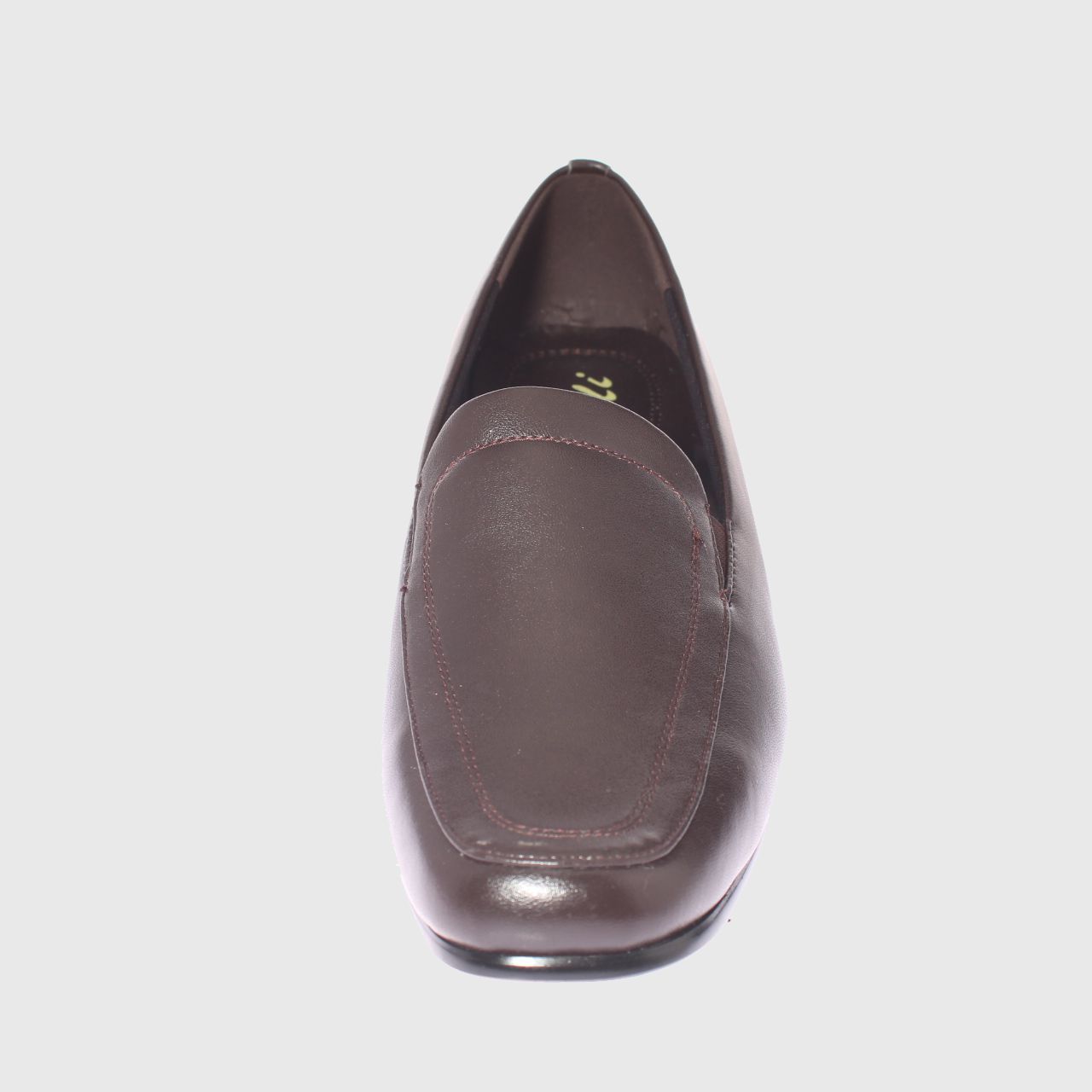 MOCASINES MUJER VIA FRANCA TACO CAFÉ ART. 5MJ02BLACK - 3