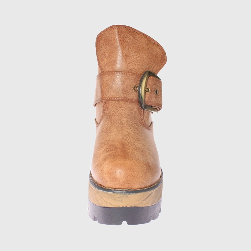 BOTÍN VÍA FRANCA CAQUI TACO KAKI ART. 51217KAKI URBANO - 3