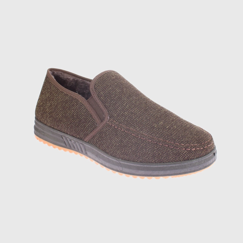 ZAPATOS HOMBRE VIA FRANCA TEXTIL CONFORT CAFÉ ART. 82202A0021BROWN - 1