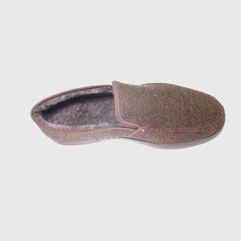 ZAPATOS HOMBRE VIA FRANCA TEXTIL CONFORT CAFÉ ART. 82202A0021BROWN - 5