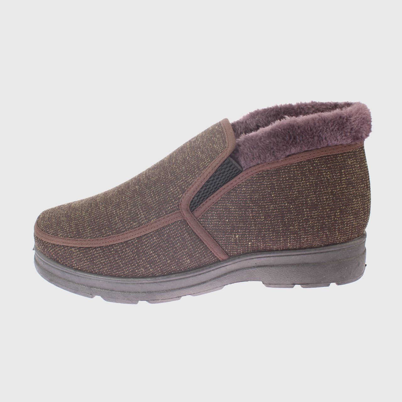 ZAPATOS HOMBRE VIA FRANCA TEXTIL CONFORT CAFÉ ART. 82202A0020BROWN - 2
