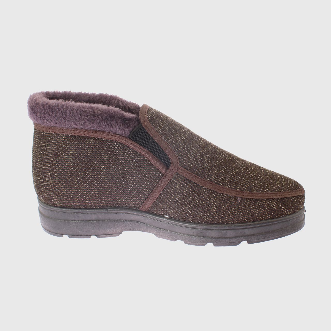 ZAPATOS HOMBRE VIA FRANCA TEXTIL CONFORT CAFÉ ART. 82202A0020BROWN - 4