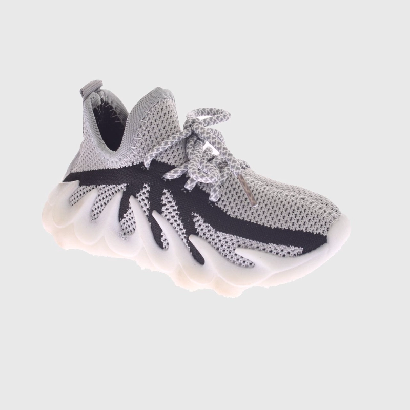 ZAPATILLAS NIÑO VIA FRANCA URBANAS GRIS KIDS ART. E20974GREYBLACK - 1