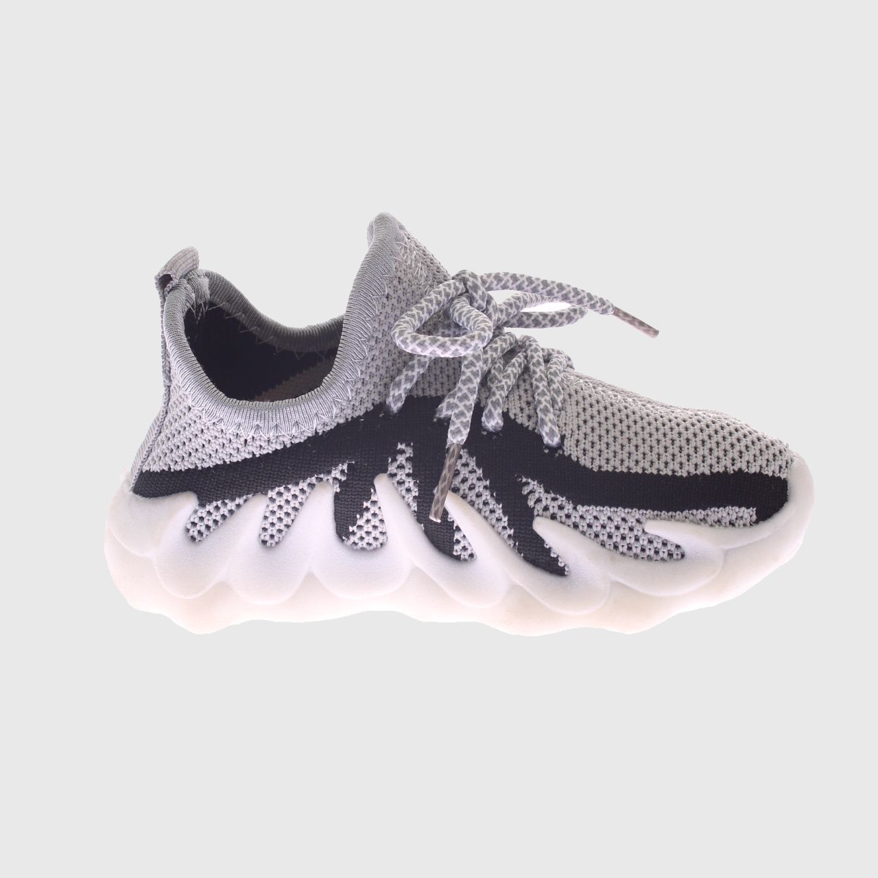 ZAPATILLAS NIÑO VIA FRANCA URBANAS GRIS KIDS ART. E20974GREYBLACK - 4