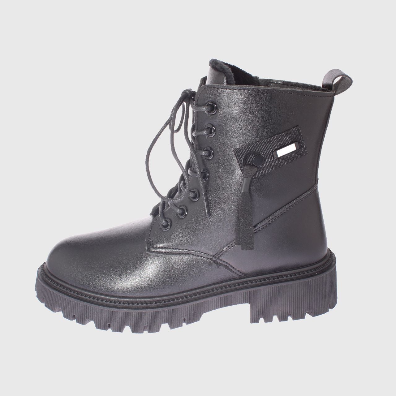 BOTÍN VÍA FRANCA NEGRO ARMY ART. 5WB017551BLACK URBANO - 2