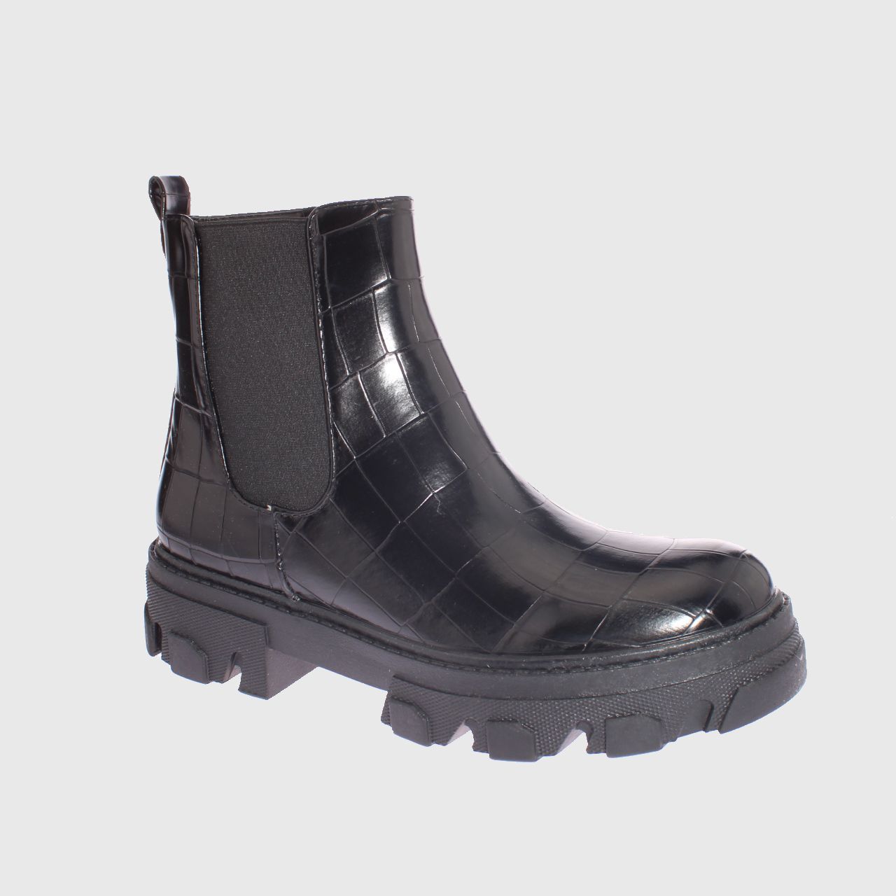 BOTÍN NEGRO CROCO I-RUN ART. 5G9367F1 CASUAL - 1