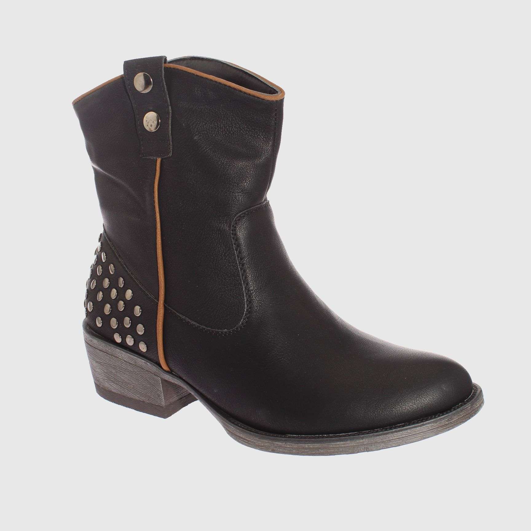 BOTAS MUJER VÍA FRANCA NEGRO MARCHE ART. 5XU701BLACK - 1