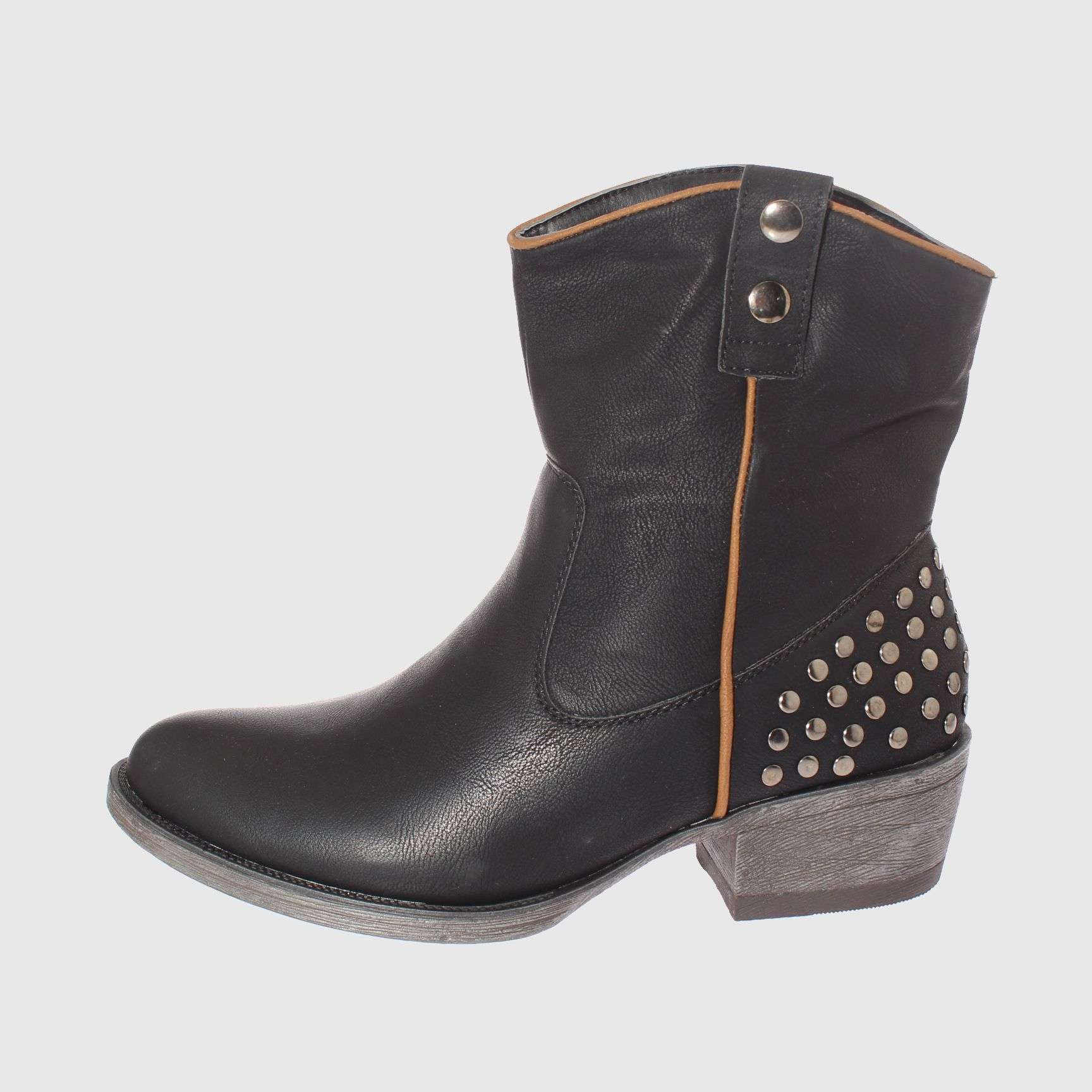 BOTAS MUJER VÍA FRANCA NEGRO MARCHE ART. 5XU701BLACK - 2