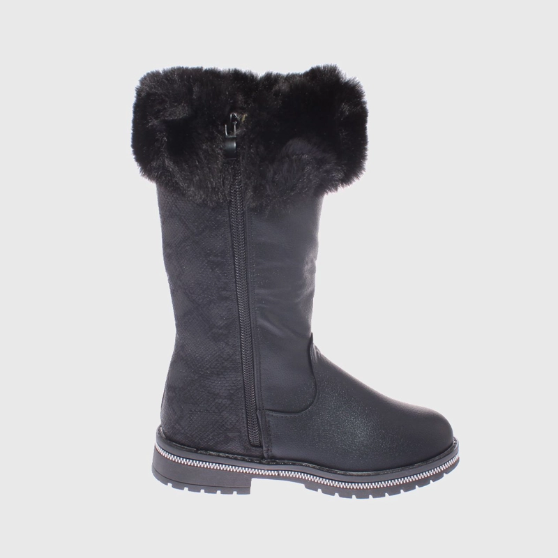 BOTAS NIÑA VÍA FRANCA NEGRO ART. 3771BLACK - 3
