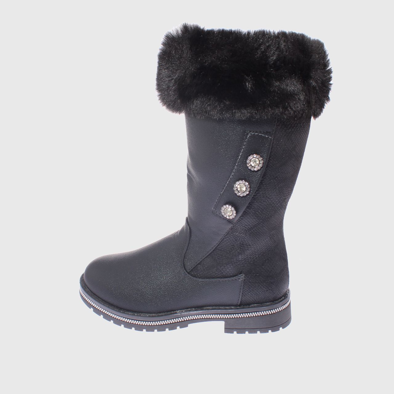 BOTAS NIÑA VÍA FRANCA NEGRO ART. 3771BLACK - 4