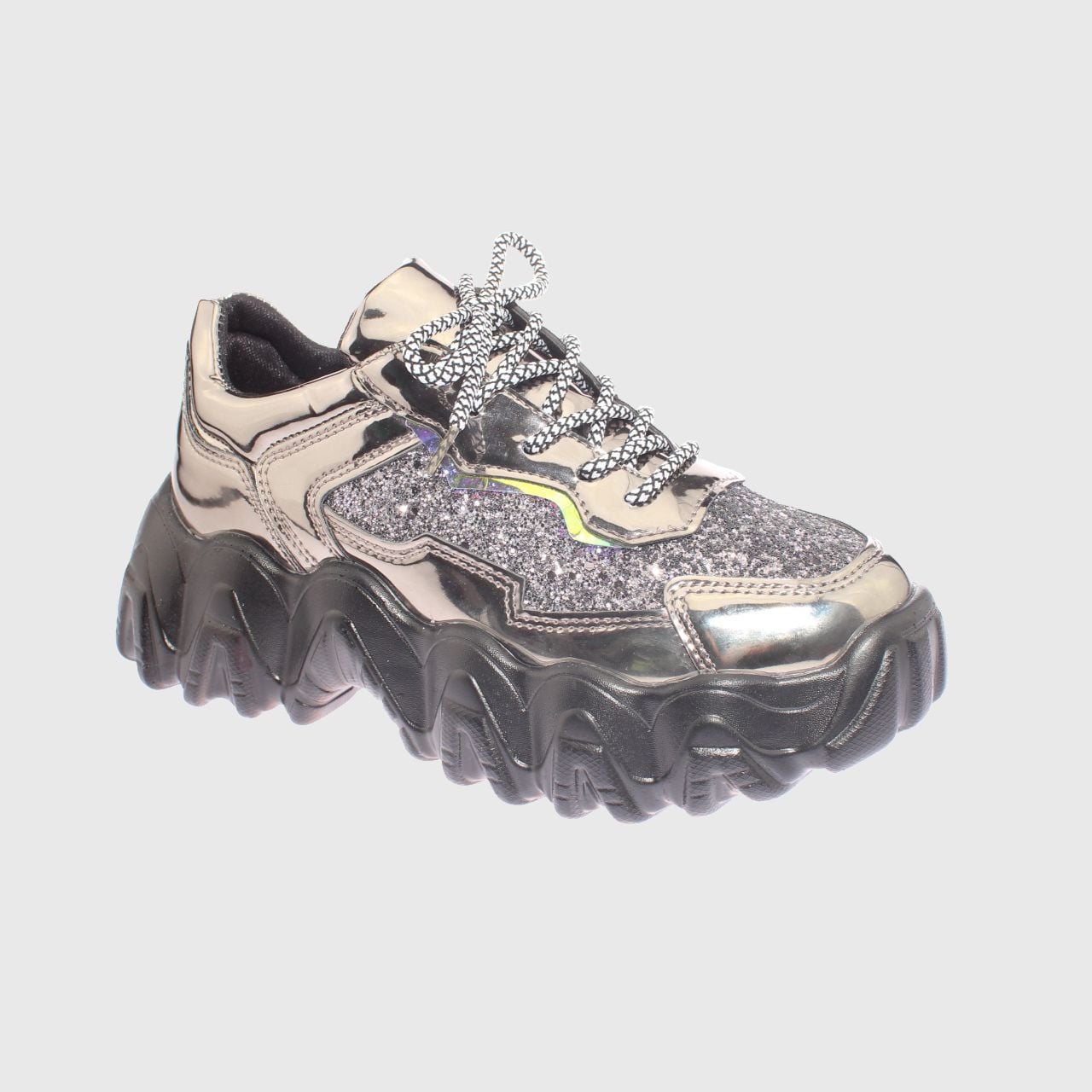 ZAPATILLAS MUJER VIA FRANCA URBANAS GRIS PARTY ART. 52005B20004GUN - 1