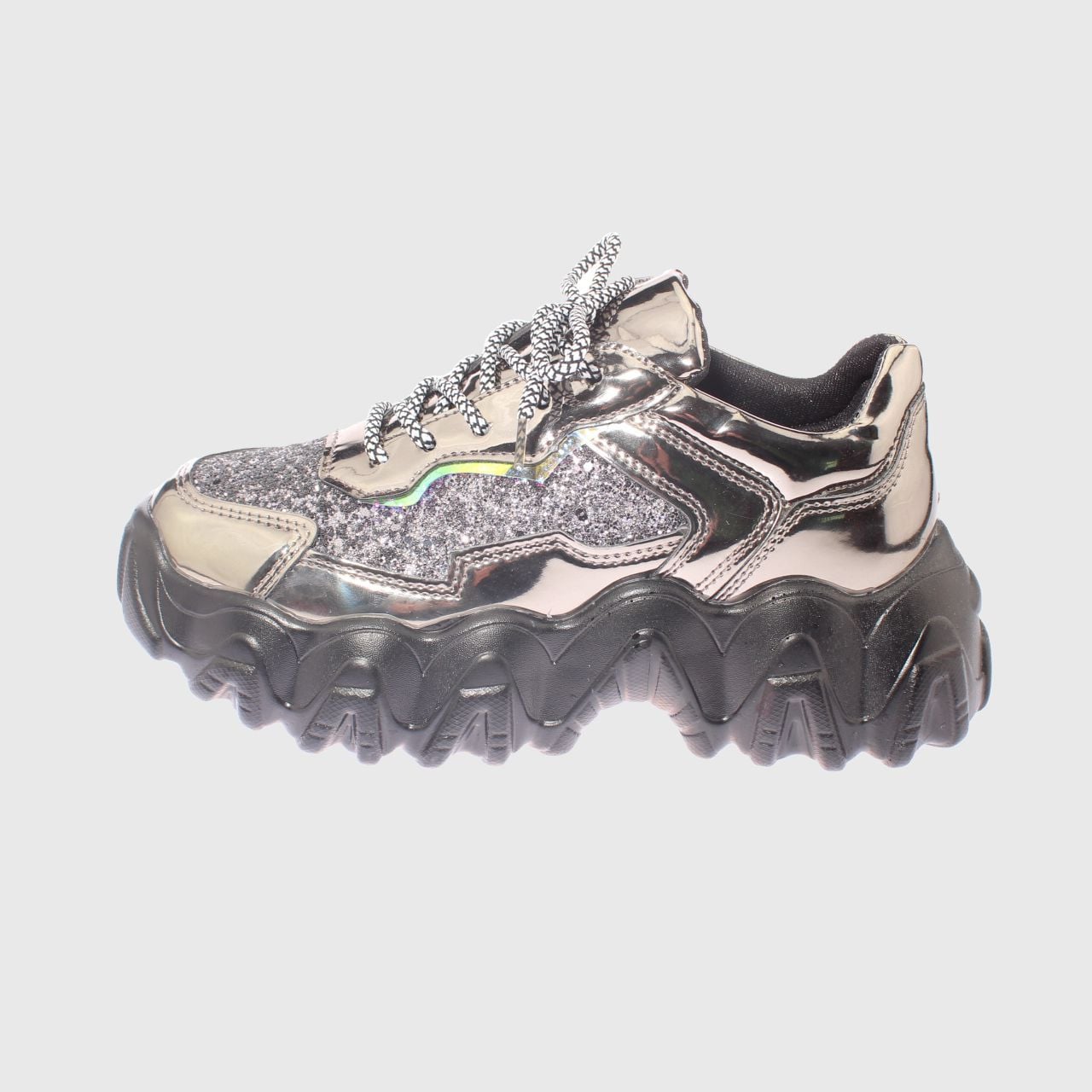 ZAPATILLAS MUJER VIA FRANCA URBANAS GRIS PARTY ART. 52005B20004GUN - 2