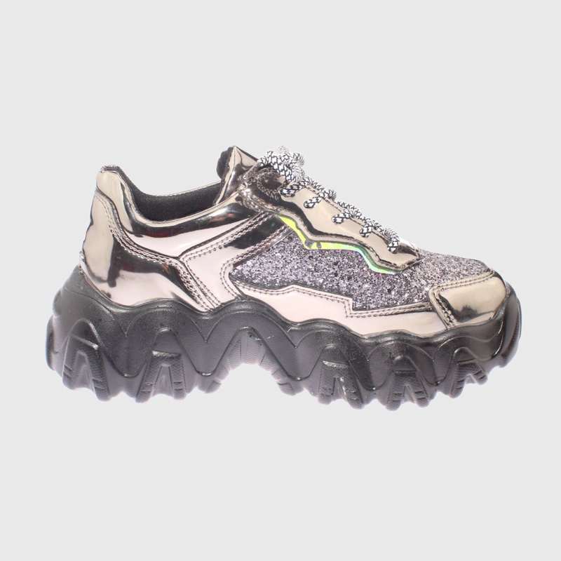 ZAPATILLAS MUJER VIA FRANCA URBANAS GRIS PARTY ART. 52005B20004GUN - 4