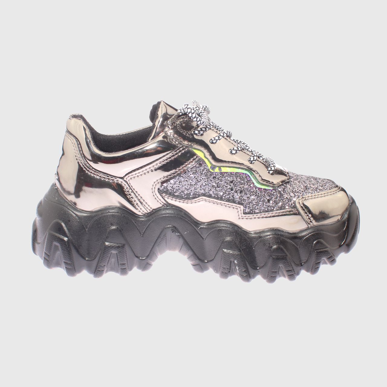ZAPATILLAS MUJER VIA FRANCA URBANAS GRIS PARTY ART. 52005B20004GUN - 4