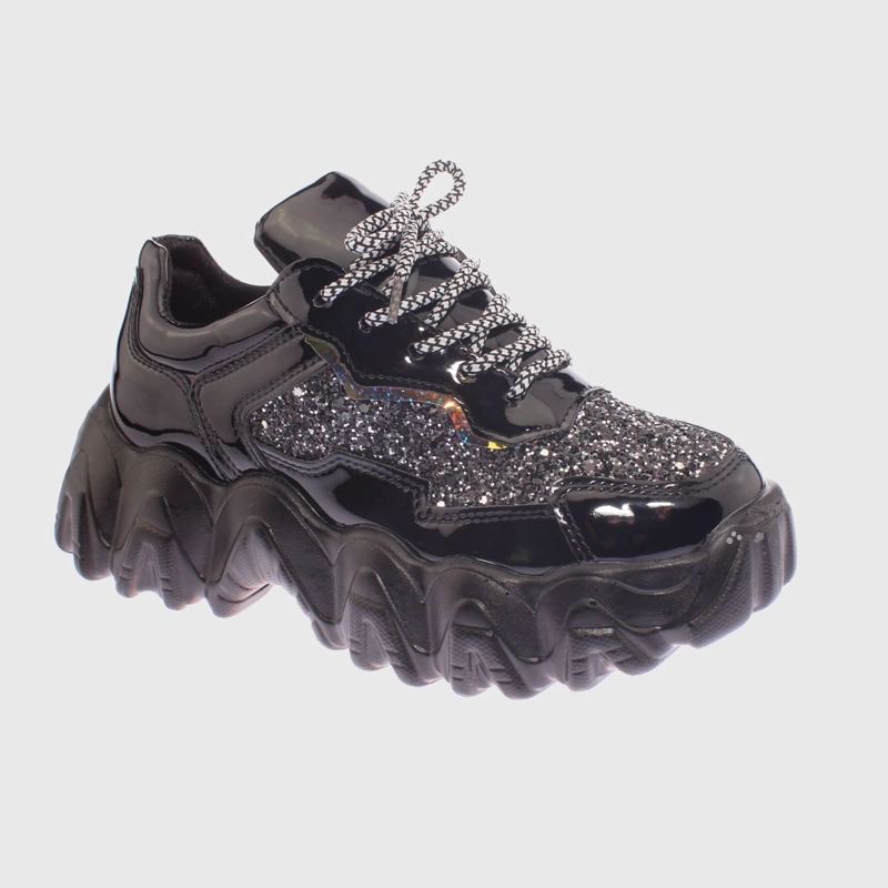 ZAPATILLAS MUJER VIA FRANCA URBANAS NEGRO PARTY ART. 52005B20004BLACK - 1