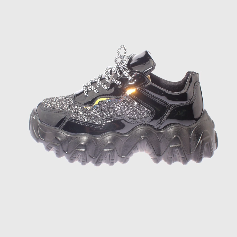 ZAPATILLAS MUJER VIA FRANCA URBANAS NEGRO PARTY ART. 52005B20004BLACK - 2
