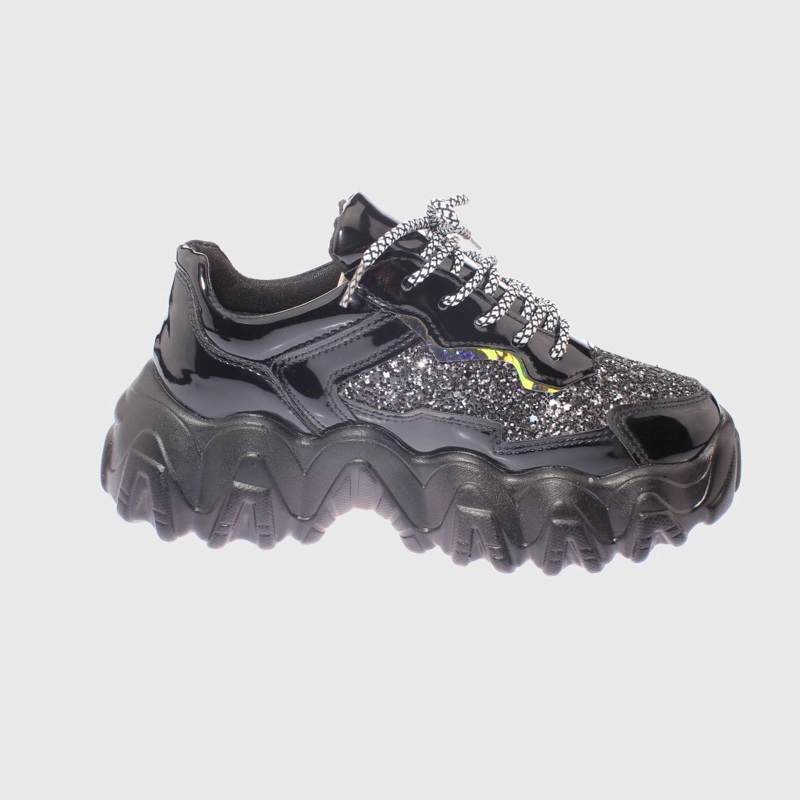 ZAPATILLAS MUJER VIA FRANCA URBANAS NEGRO PARTY ART. 52005B20004BLACK - 4