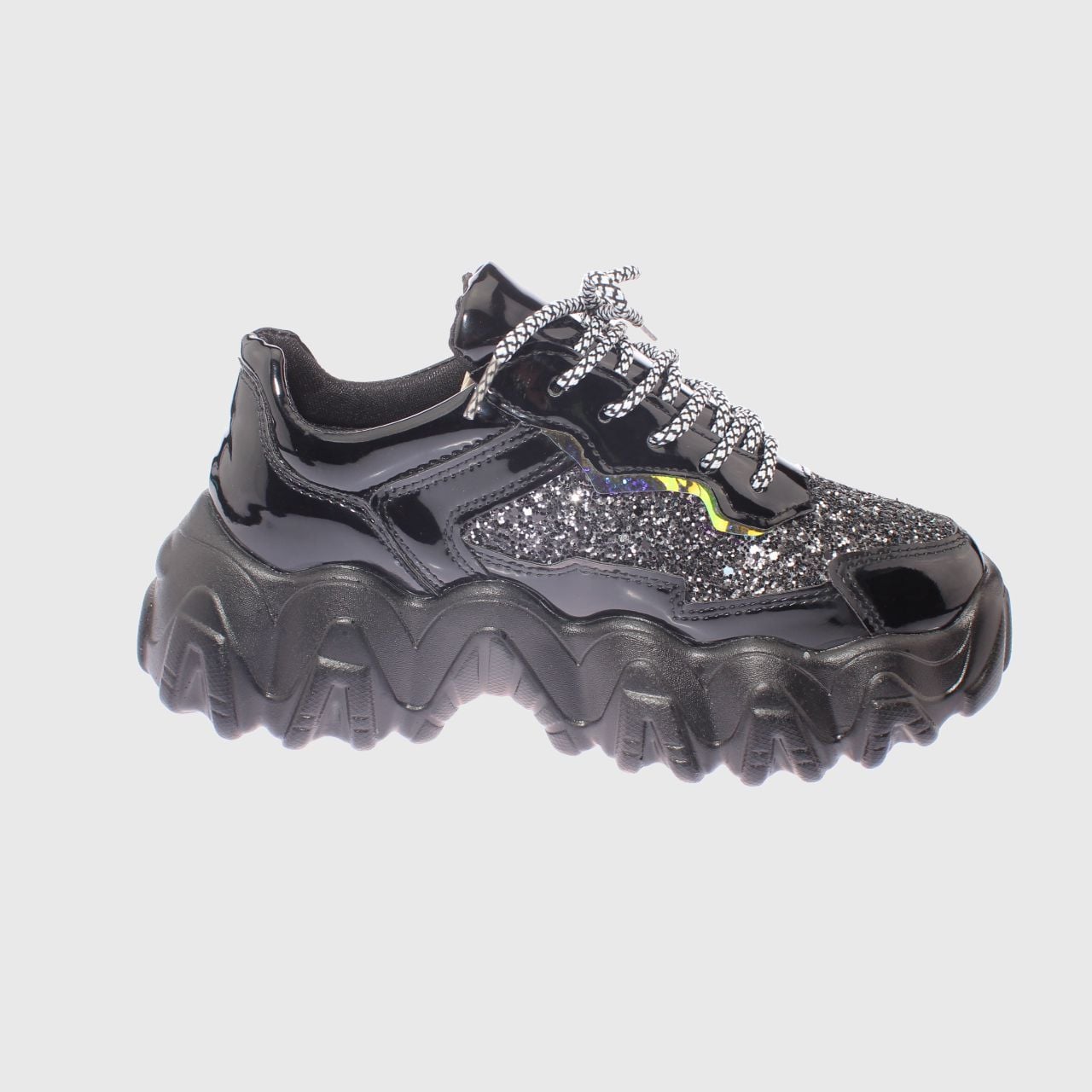 ZAPATILLAS MUJER VIA FRANCA URBANAS NEGRO PARTY ART. 52005B20004BLACK - 4