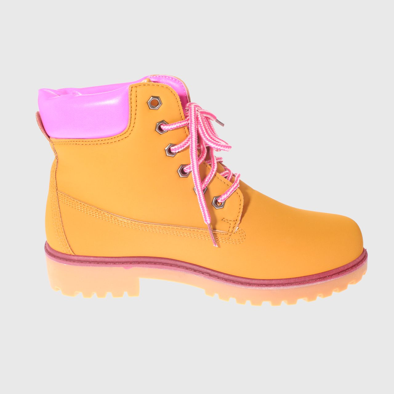 BOTÍN AMARILLO YELLOW PINK SUANG NIS ART. 5CJM7001YEP CASUAL - 3