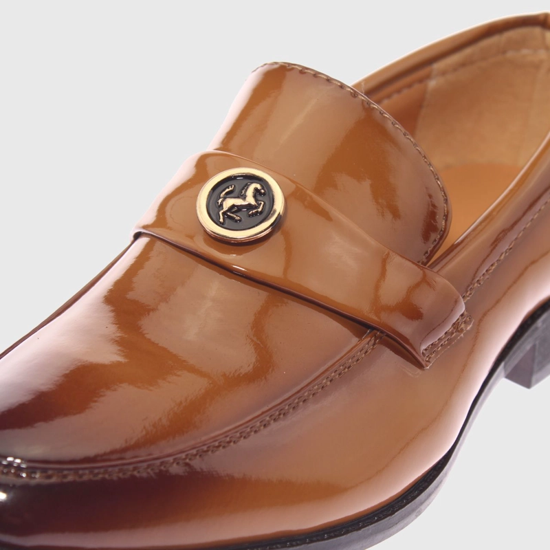 ZAPATO FORMAL CAMEL CASATIA ART. 3B8102YELLOW - 5