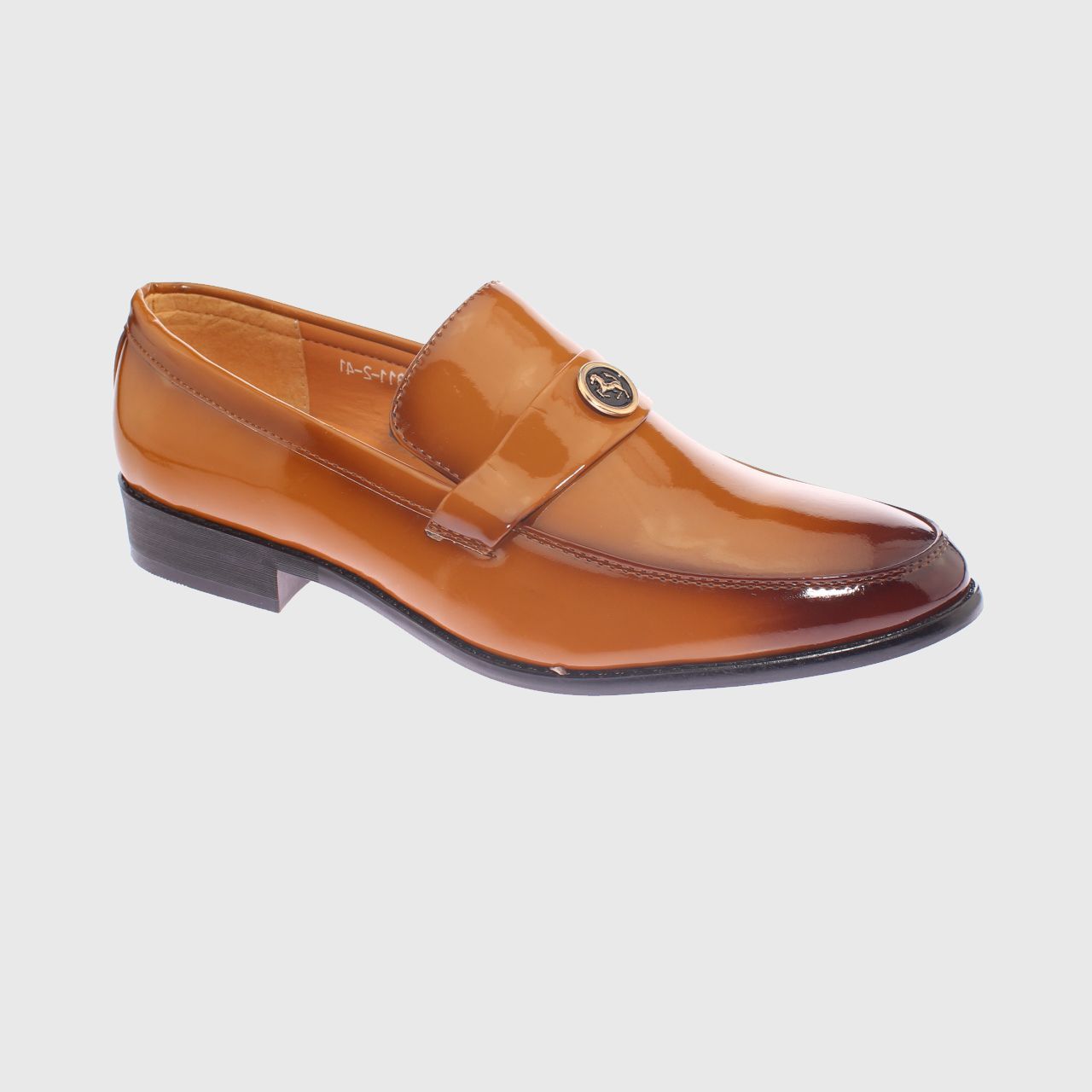 ZAPATO FORMAL CAMEL CASATIA ART. 3B8112YELLOW - 1
