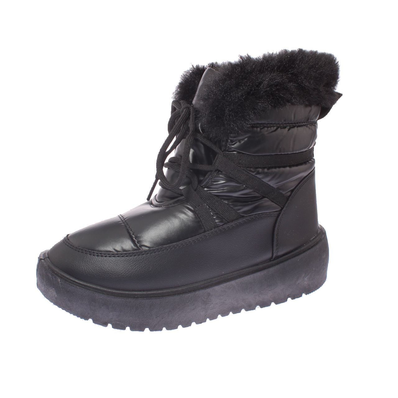 BOTAS MUJER VÍA FRANCA NEGRO PIEL ART. 5MXU5336BLACK - 1