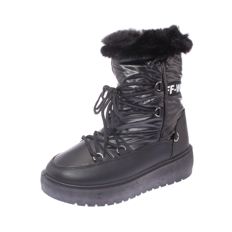 BOTAS MUJER VÍA FRANCA NEGRO PIEL ART. 5MXU5334BLACK - 1