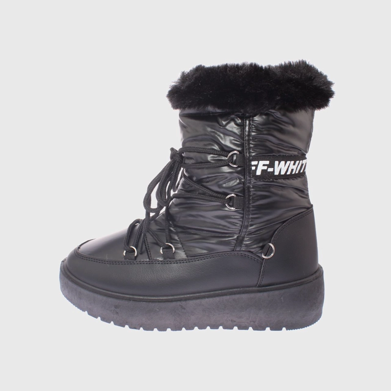 BOTAS MUJER VÍA FRANCA NEGRO PIEL ART. 5MXU5334BLACK - 2