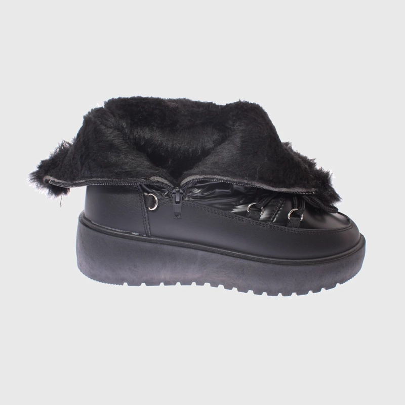 BOTAS MUJER VÍA FRANCA NEGRO PIEL ART. 5MXU5334BLACK - 5