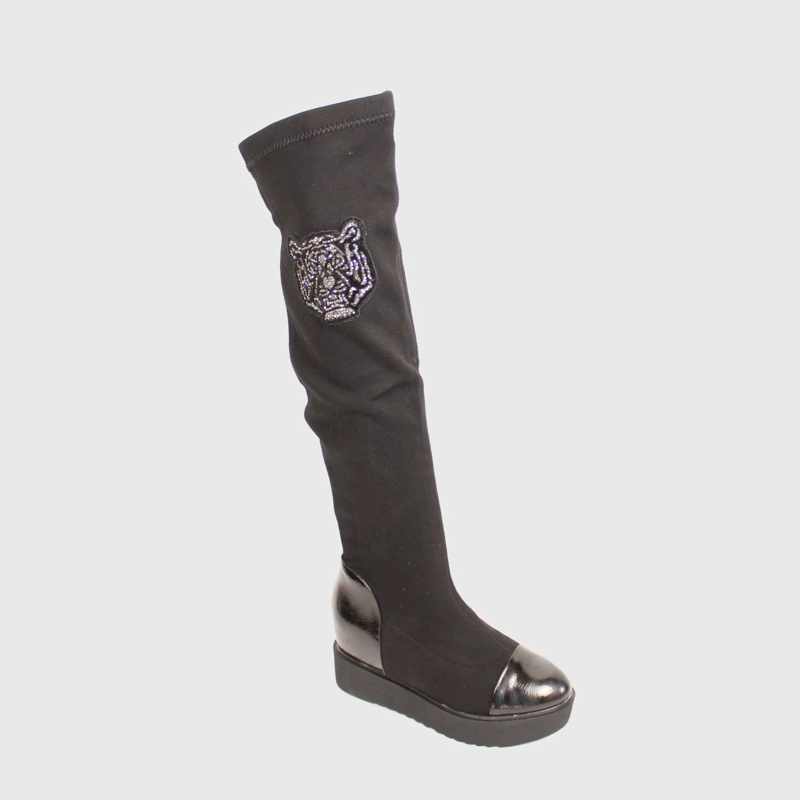 BOTAS MUJER VÍA FRANCA NEGRO ART. 5Z05BLACK - 1