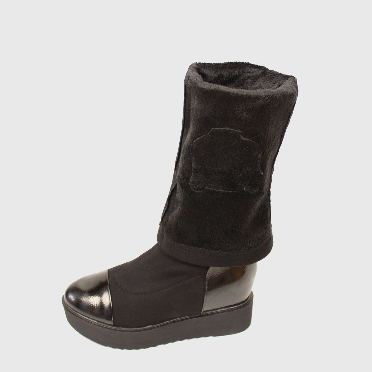 BOTAS MUJER VÍA FRANCA NEGRO ART. 5Z05BLACK - 4